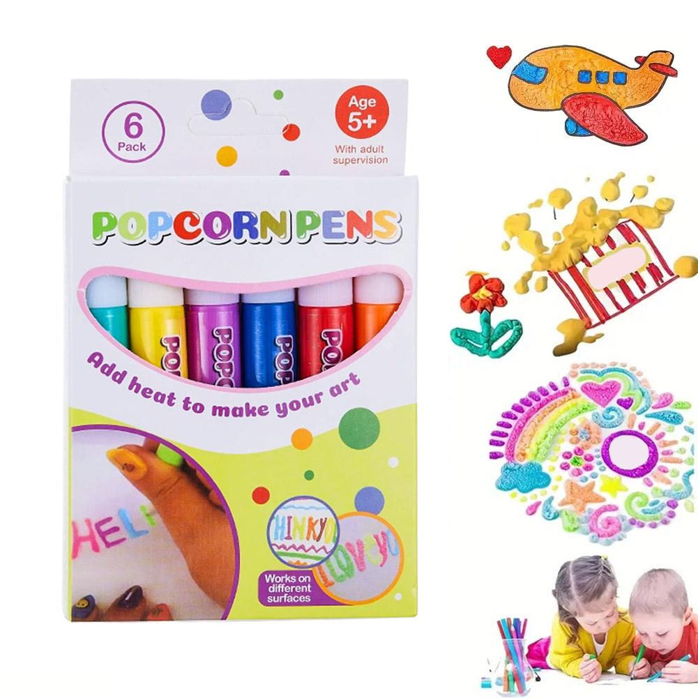 Copic Marker Sketch - Puffy Popcorn Stift-Set 3D-Kunstmarker Glatter, Einfach
