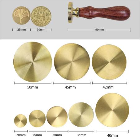 Wax Seal Stamp Set - Personalisieren Sie Ihren Wachsstempel mit Ihrem