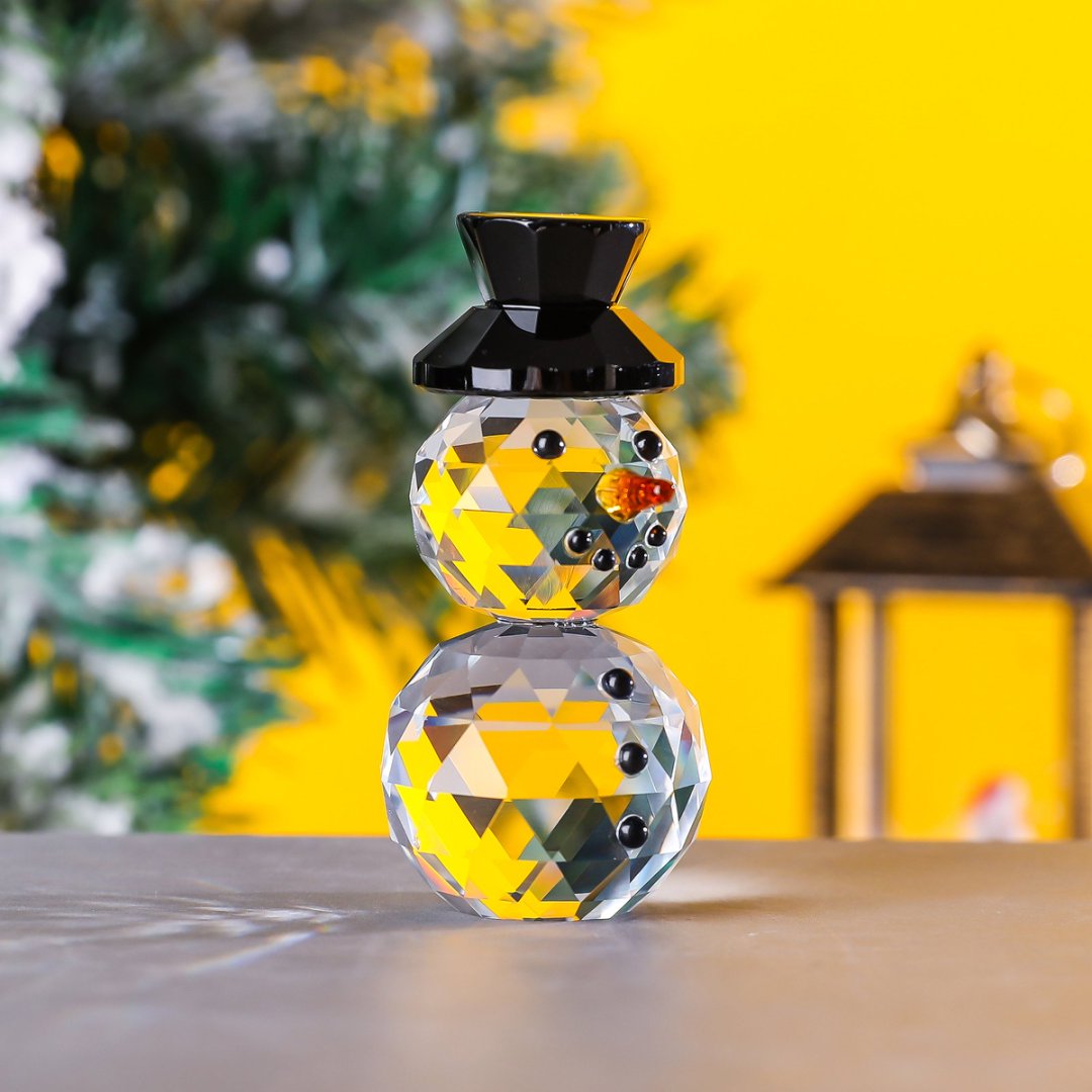 Kristall schwarzer Hut Schneem – Paper Weight Crystal Bewertung und Preis
