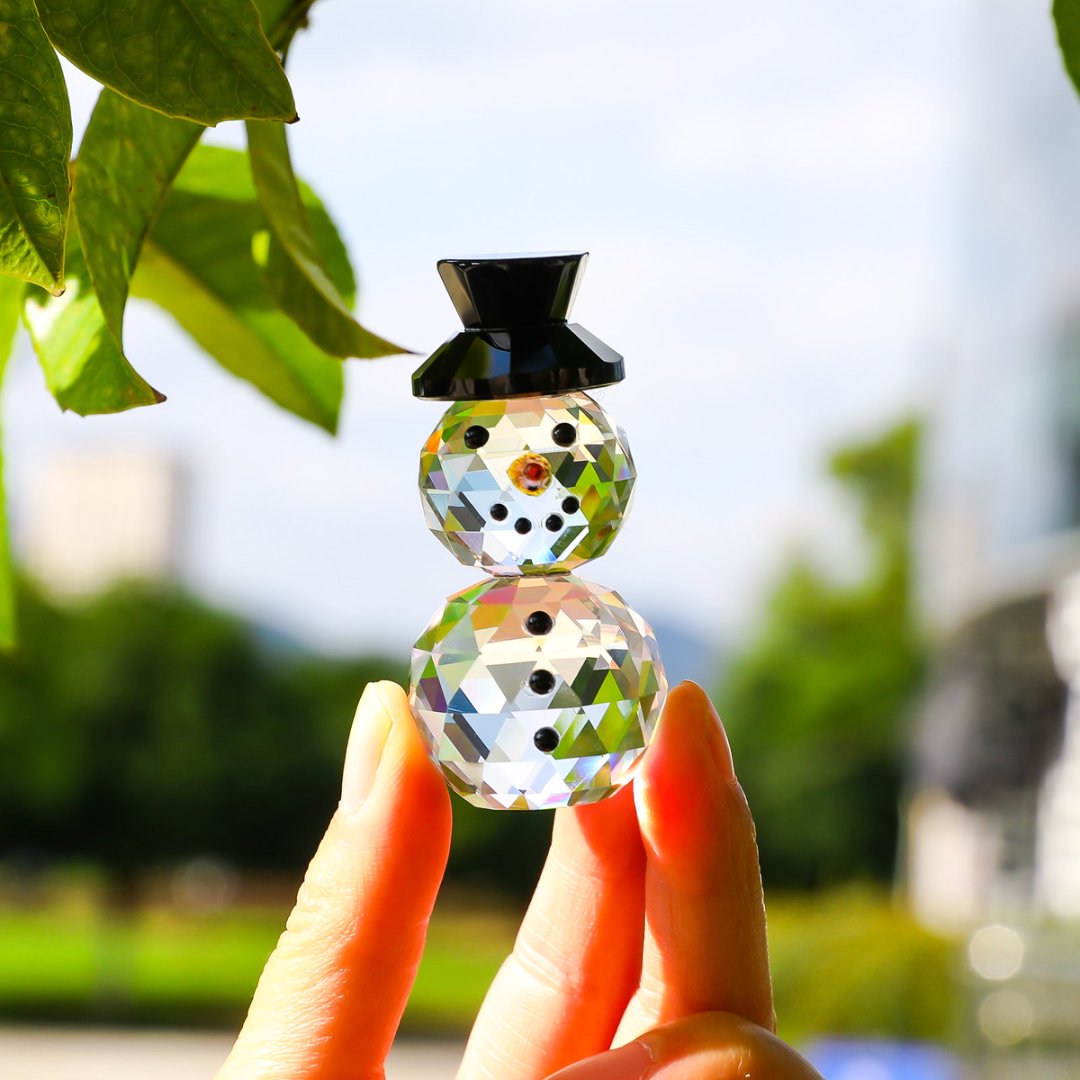 Kristall schwarzer Hut Schneem – Paper Weight Crystal Bewertung und Preis