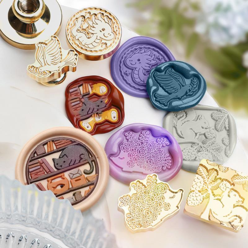 Tierischer botanischer Wachssi – Wax Seal Stamp Set Bewertung und Preis