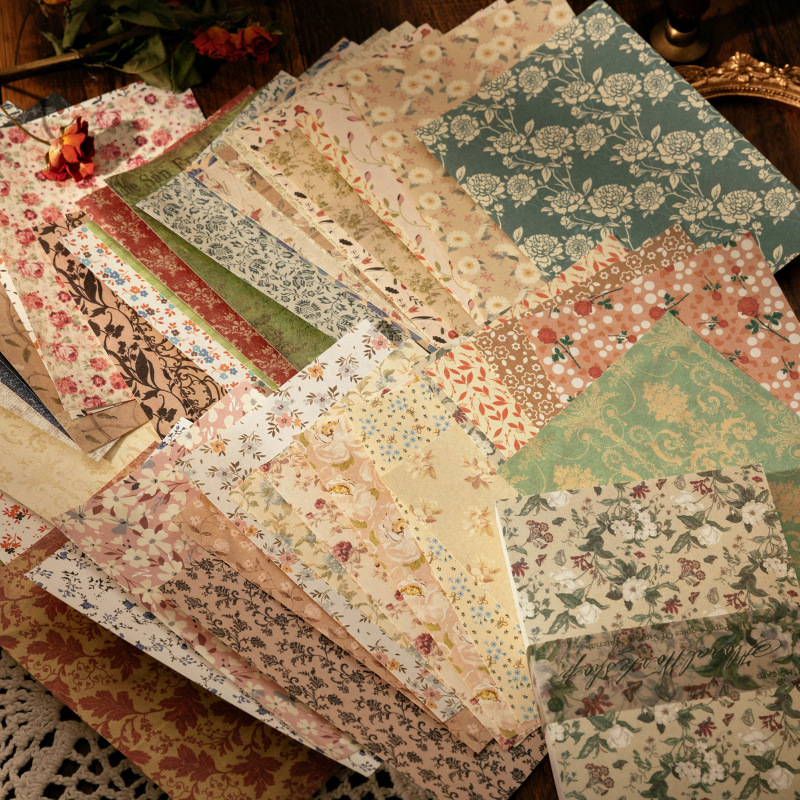 100 Blatt Vintage INS Blumenmu – Ink Blotter Paper Bewertung und Preis