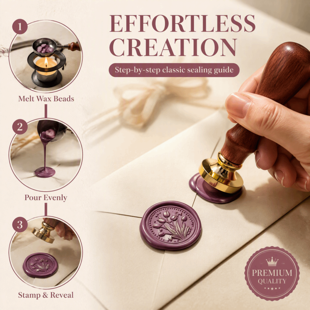 20 Stück/Set Wachssiegel-Stemp – Wax Seal Stamp Set Bewertung und Preis
