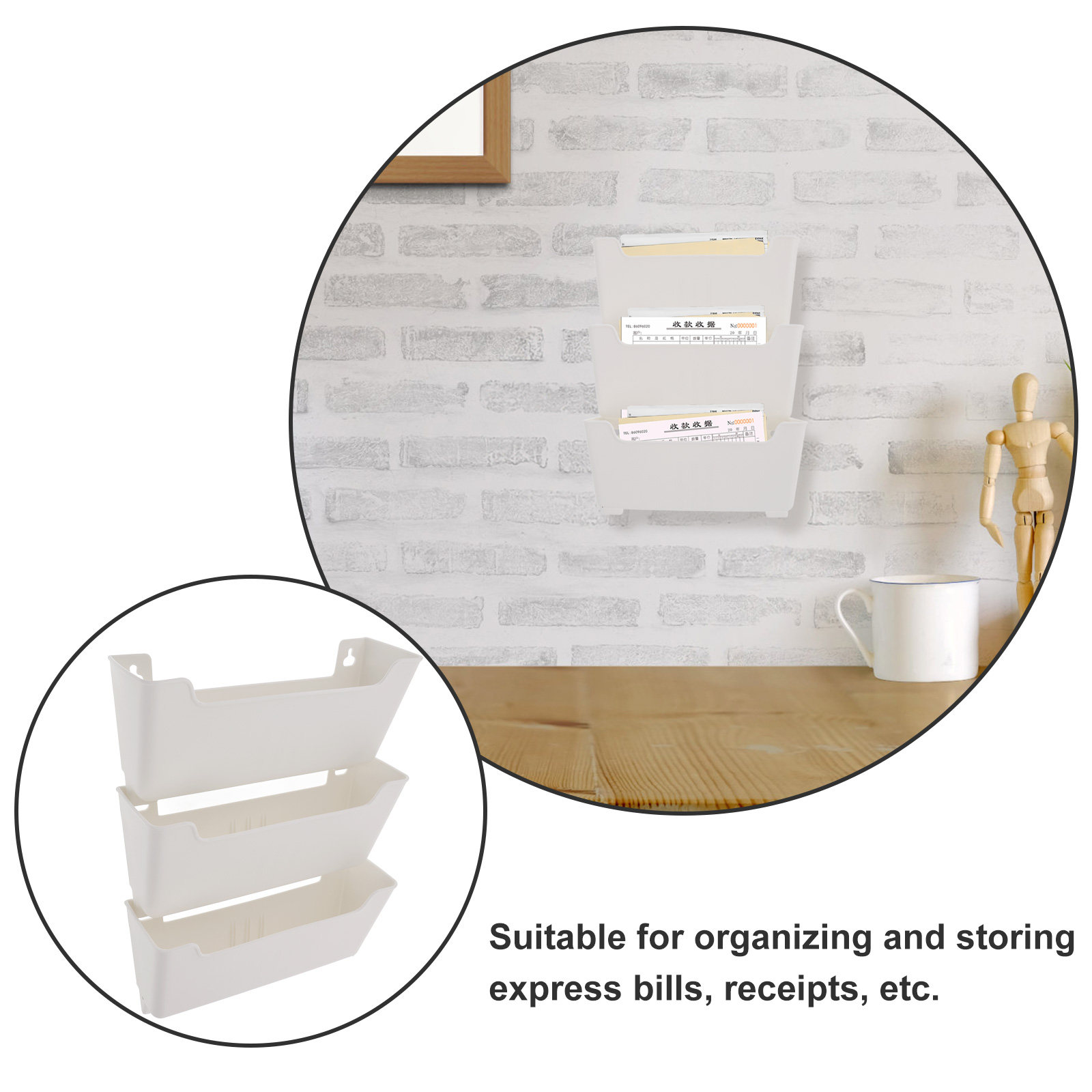 1 Set Wandmontierter Aktenorga – Magazine Holder Rack Bewertung und Preis