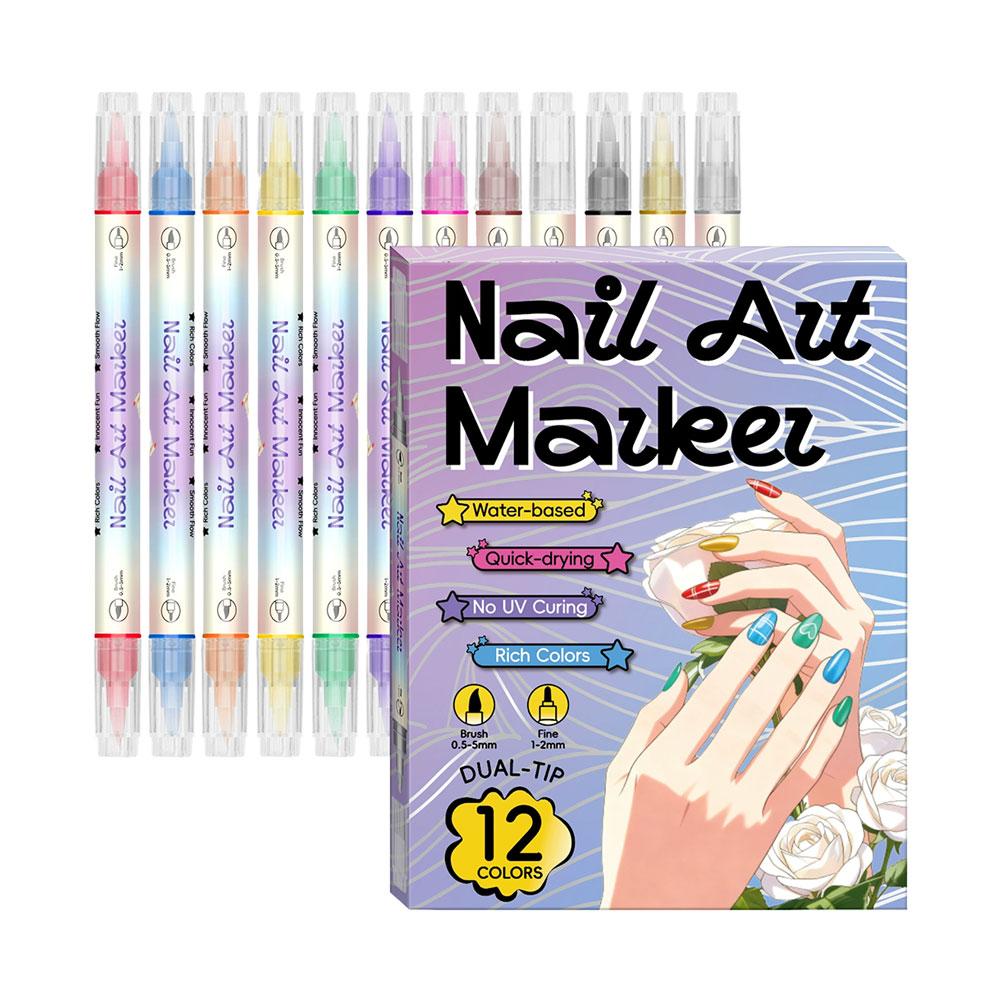 12/24 Farben Nail Art Stifte A – Copic Marker Sketch Bewertung und Preis