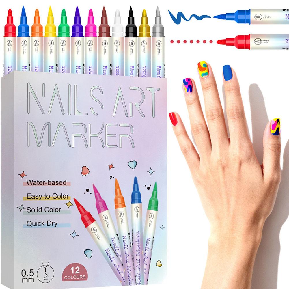 12 Farben Nagelkunst-Markersti – Copic Marker Sketch Bewertung und Preis