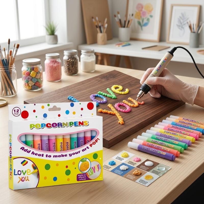Neues Puffy Popcorn Stift-Set, – Copic Marker Sketch Bewertung und Preis