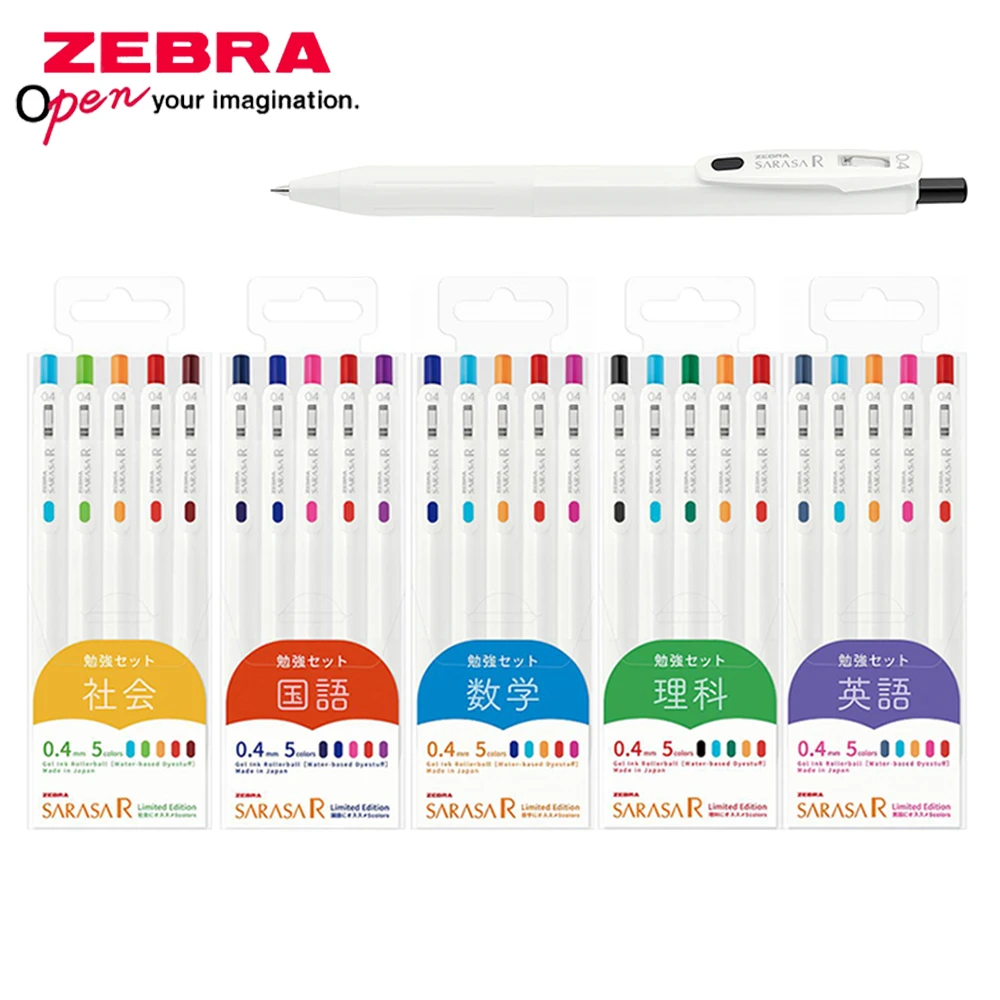 5 stücke Zebra Gel Pen Sarasa  – Zebra Pen Mildliner Bewertung und Preis