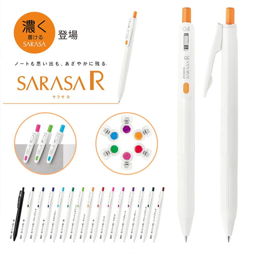 5 stücke Zebra Gel Pen Sarasa  – Zebra Pen Mildliner Bewertung und Preis