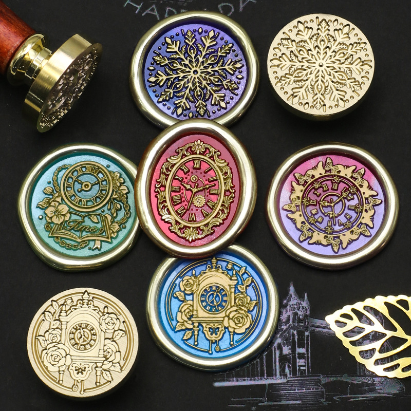 Retro Uhr Wachs Stempel Bär Ka – Wax Seal Stamp Set Bewertung und Preis
